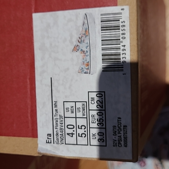 Kids VANS Era garden floral color - Picture 6 of 6